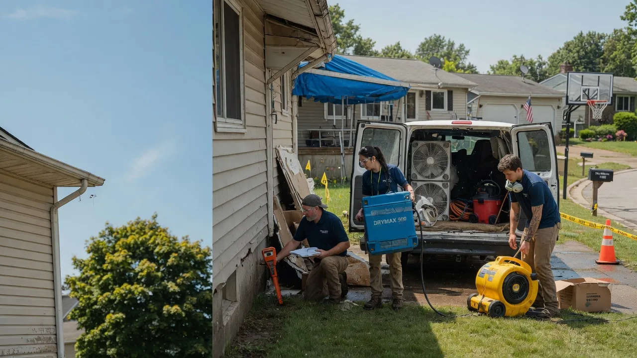 Ceiling Leak Cleanup in Berlin, NY near me